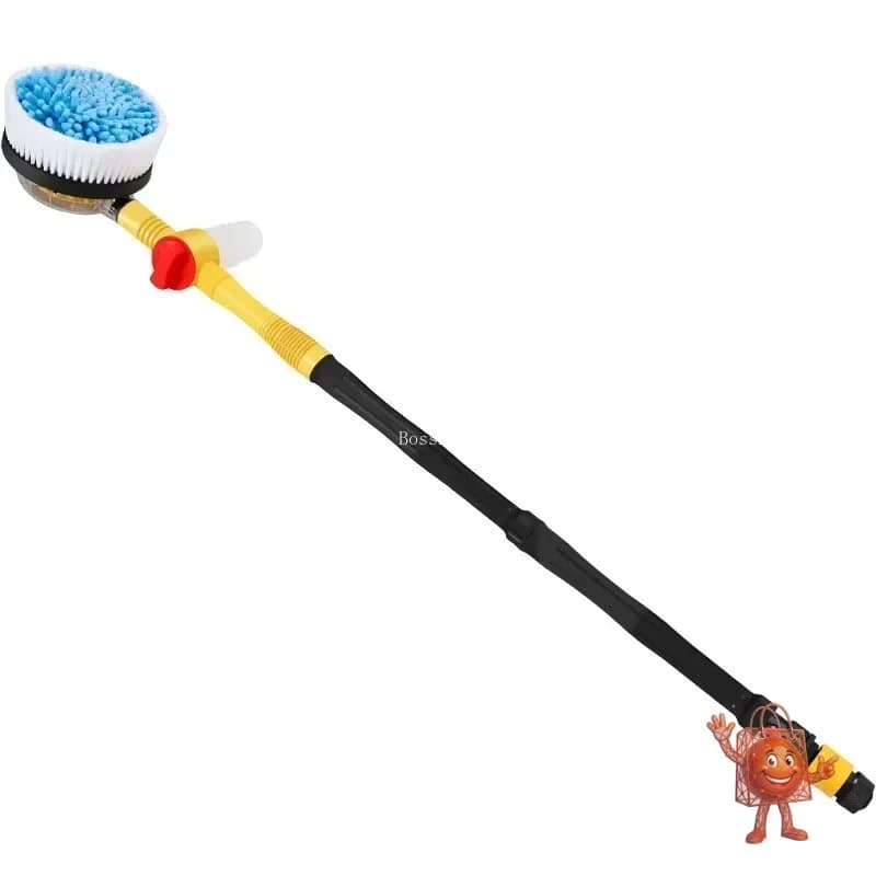 360° Rotating Car Wash Brush Kit - Professional Cleaning Made Simple