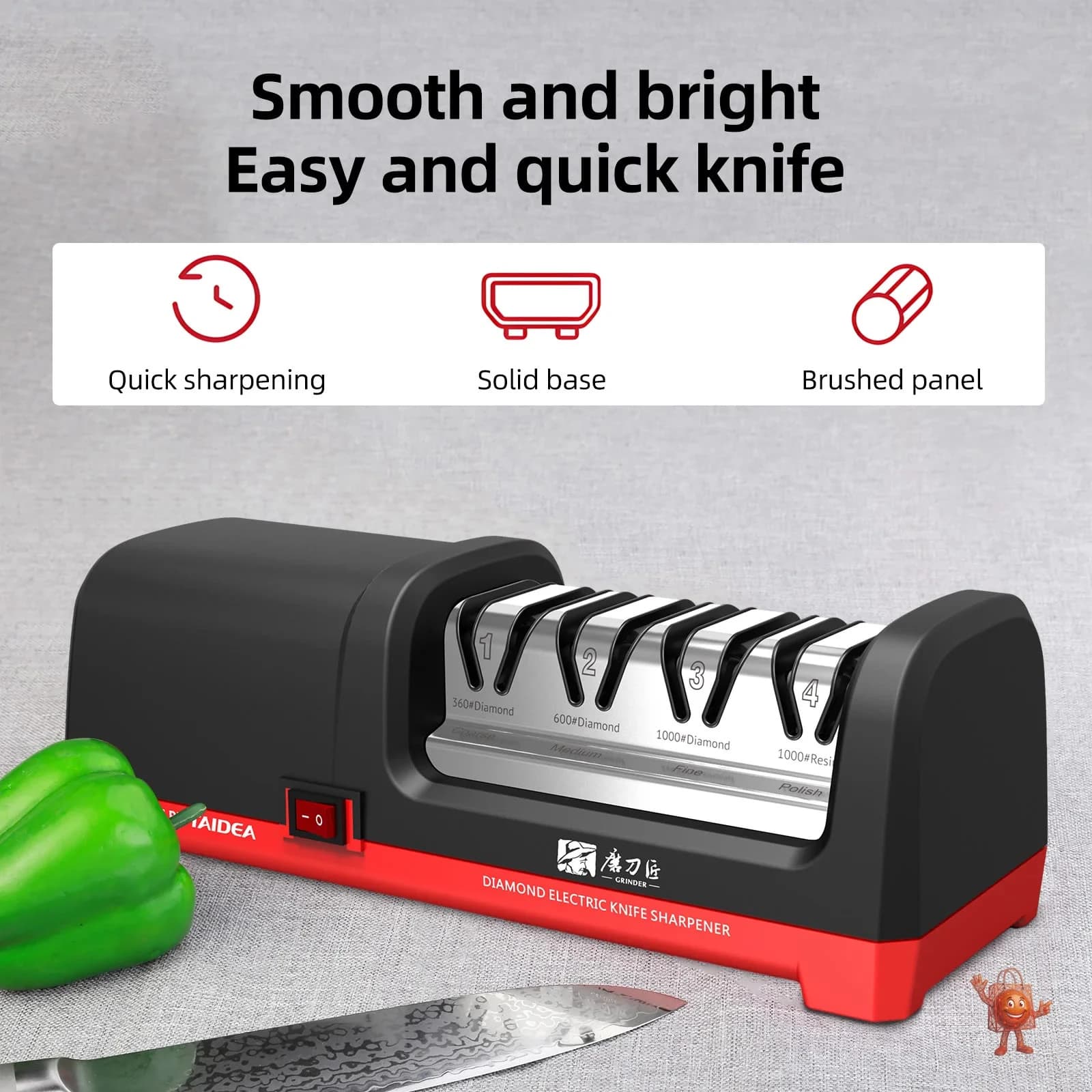 TG2102 Electric Knife Sharpener: Professional Results at Home?
