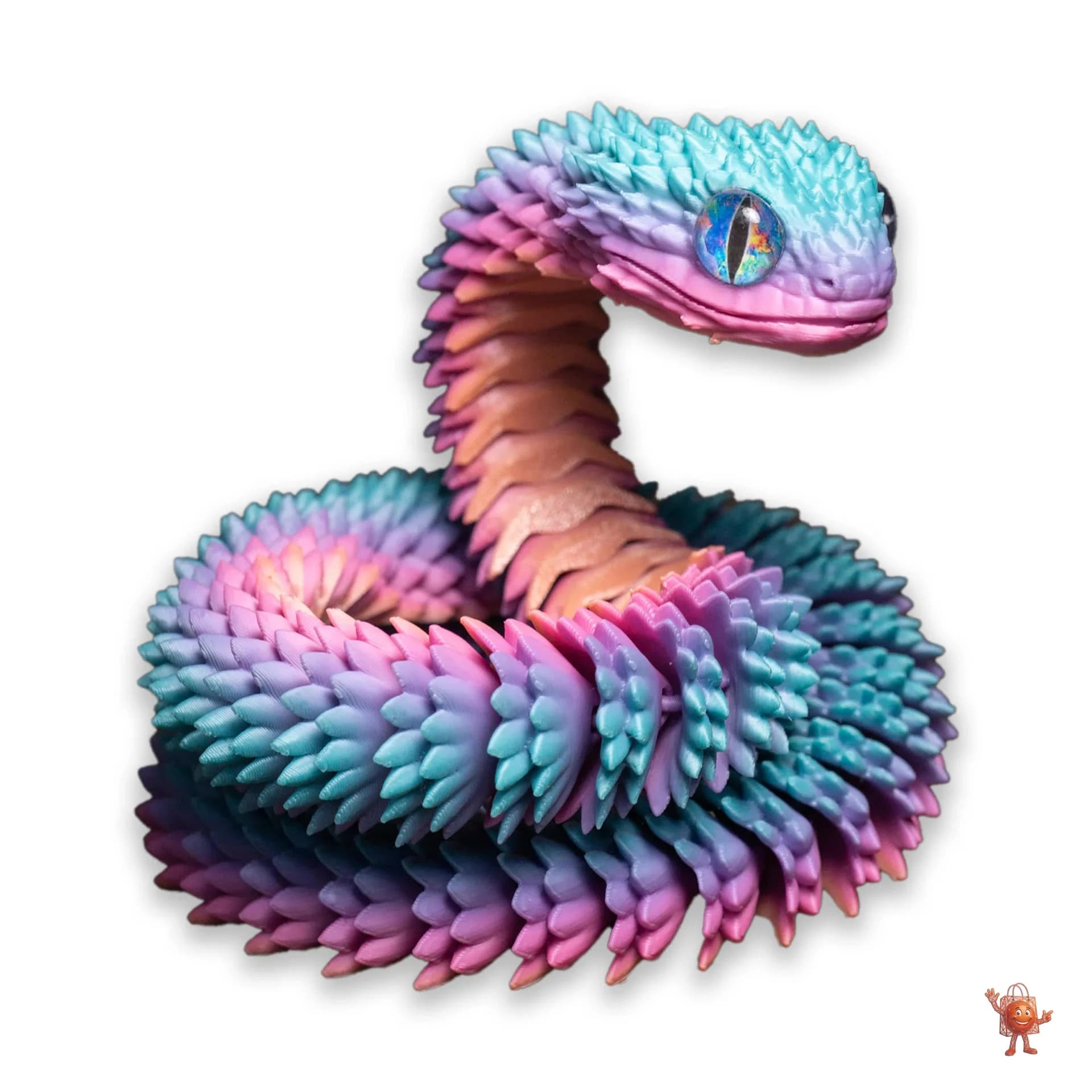 Serpiente Articulada 3D: El Fidget Toy Que Me Sorprendió