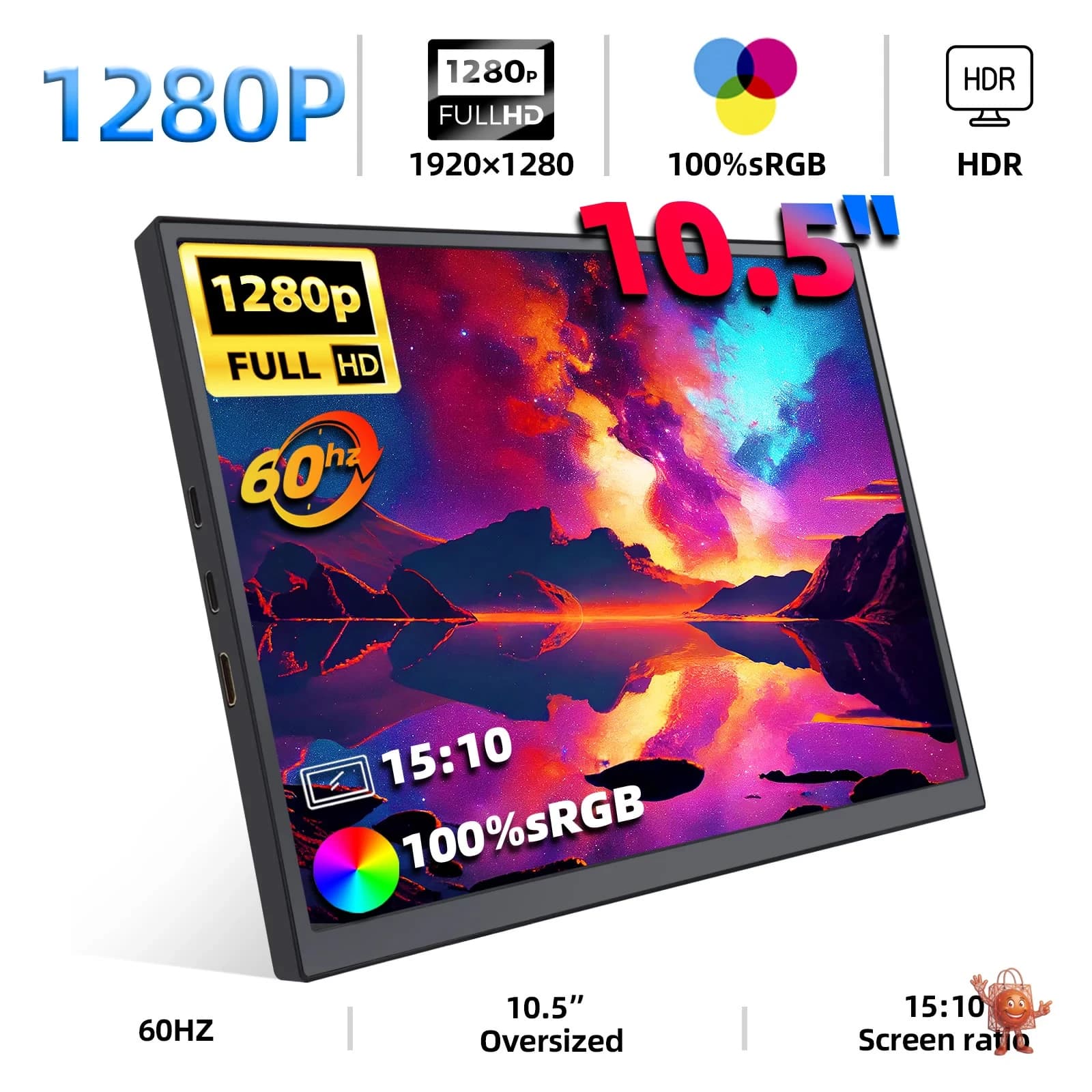 Monitor Portátil ZSUS 10.5" - Mi Opinión Tras Probarlo 30 Días