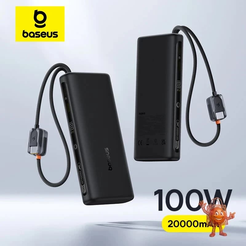 Baseus 20000mAh 100W: El Power Bank que Cambió mi Rutina Diaria