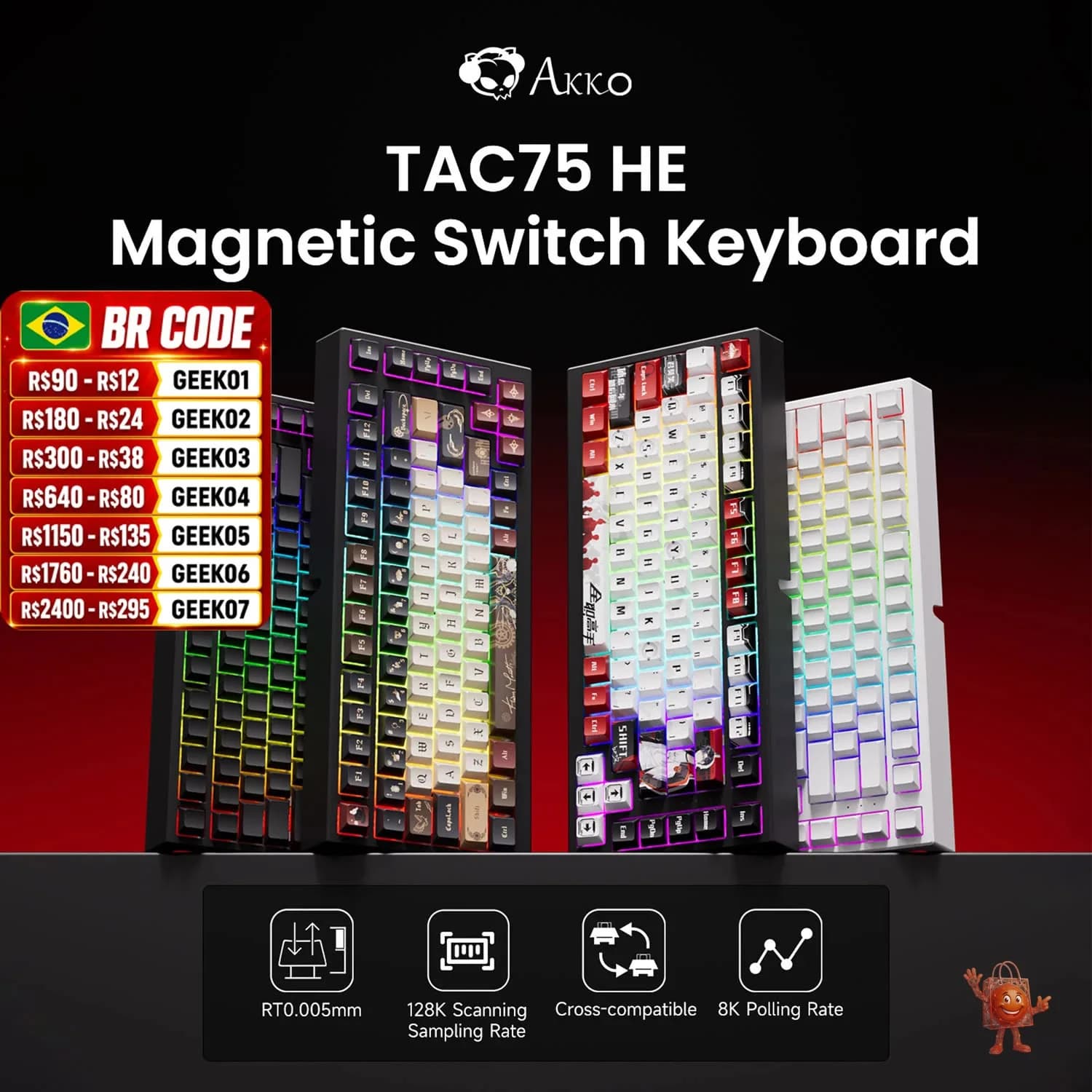 AKKO TAC75 HE: El Teclado Magnético que Cambió Mi Gaming