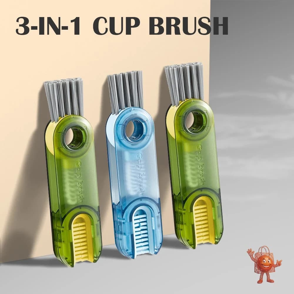 $1.50 U-shaped brush set that cleans where your hands can't reach