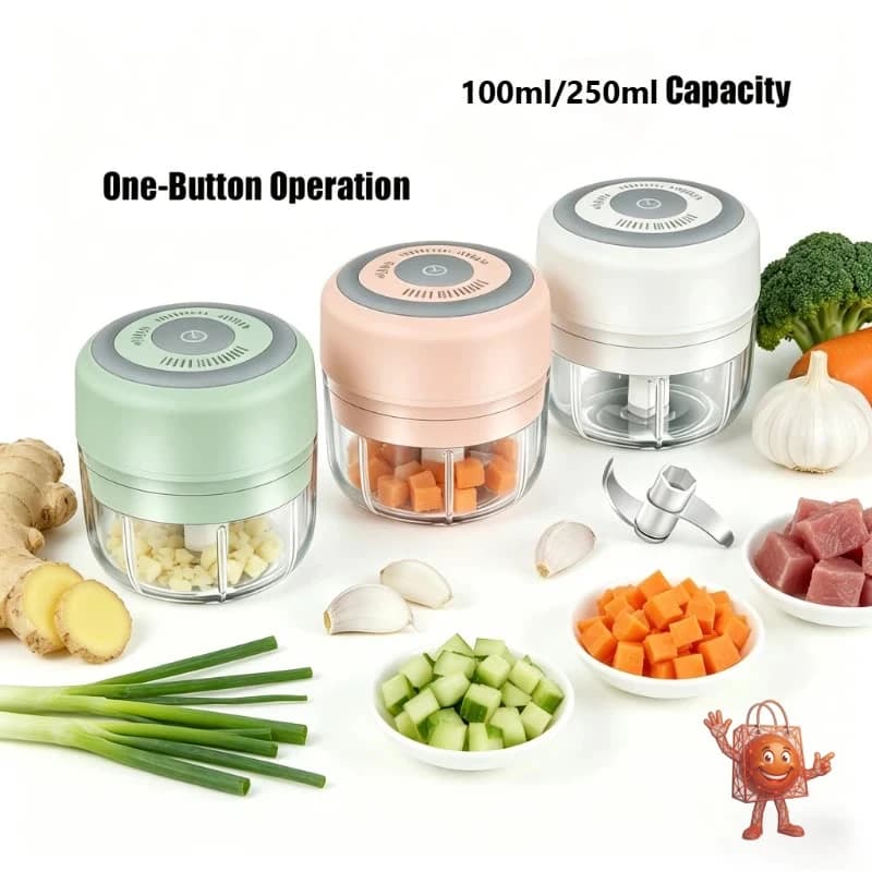 Mini Electric Garlic Chopper Review: $7.94 Kitchen Game-Changer?