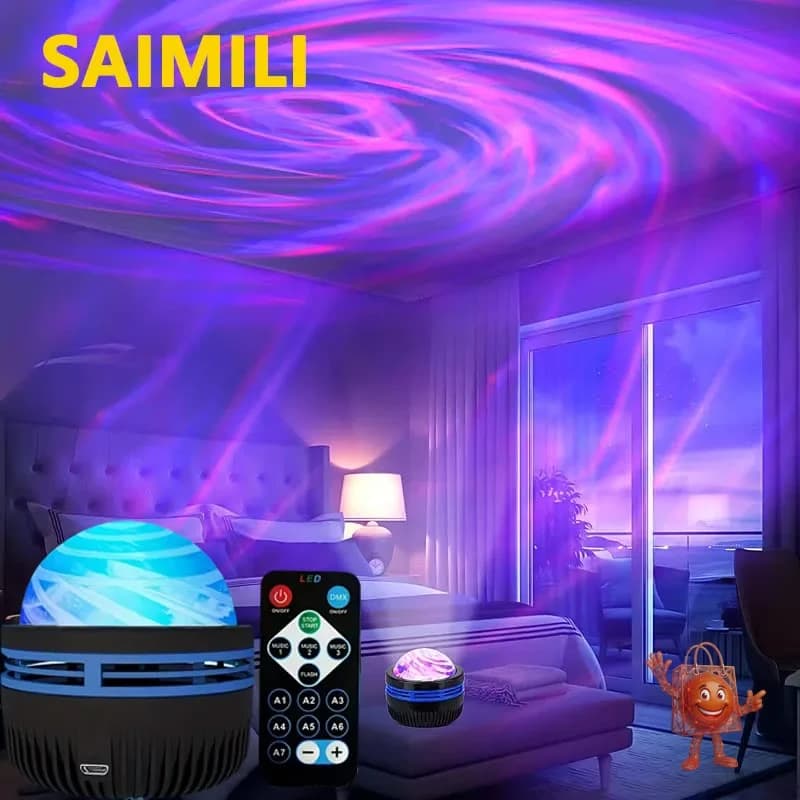 Probé este proyector LED de galaxia por €2.98 - Mi opinion honesta