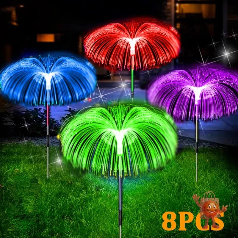 Luces Solares Medusa: La Decoración que Cambió Mi Jardín por €5.92