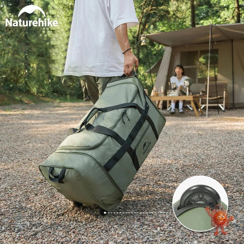 Mochila con Ruedas 85L Naturehike: Reseña Honesta Después de 3 Viajes