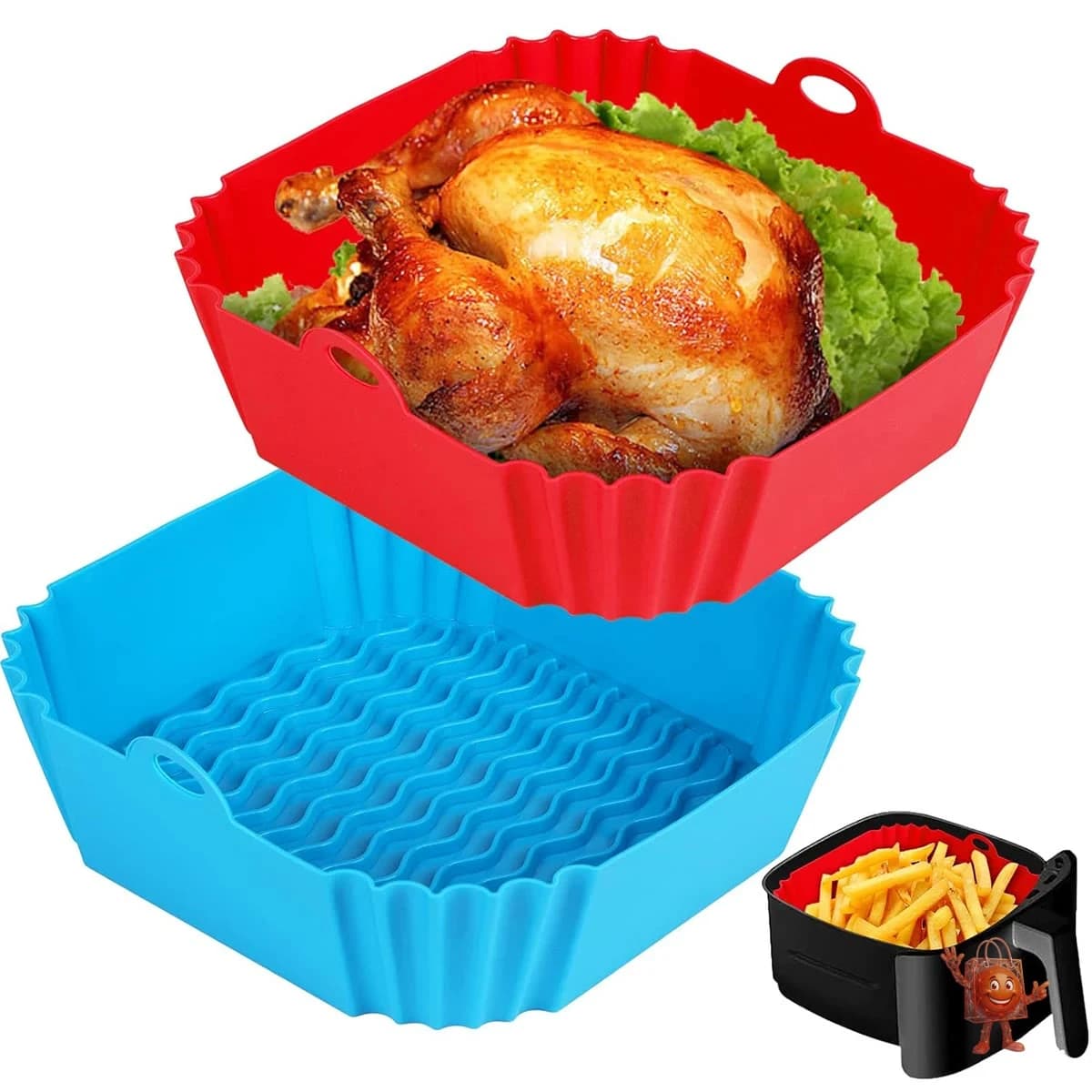 Cesta de Silicona para Air Fryer: Mi Experiencia Después de 3 Meses