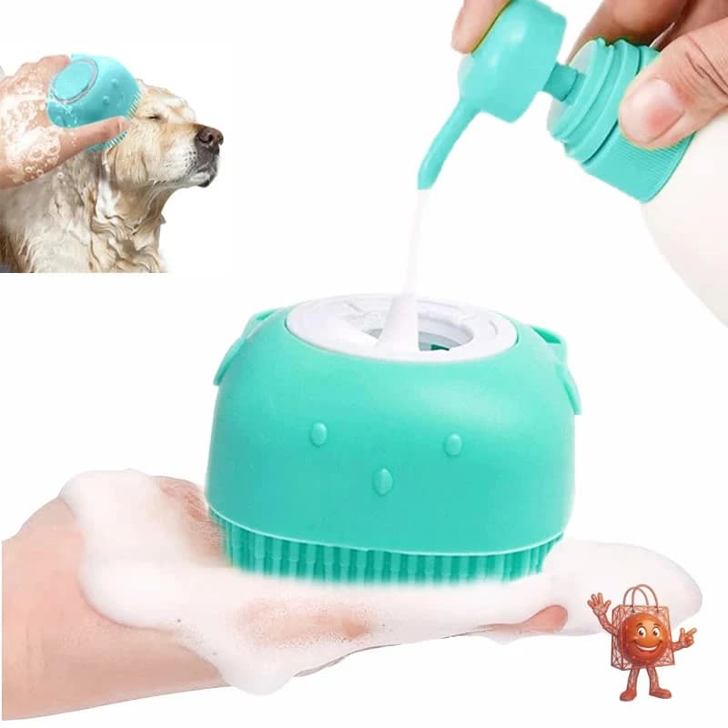 Cepillo Inteligente para Mascotas que Dispensa Champú - Solo €2.38
