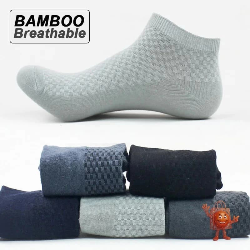 Calcetines de bambú para hombre: 5 pares por €4.21