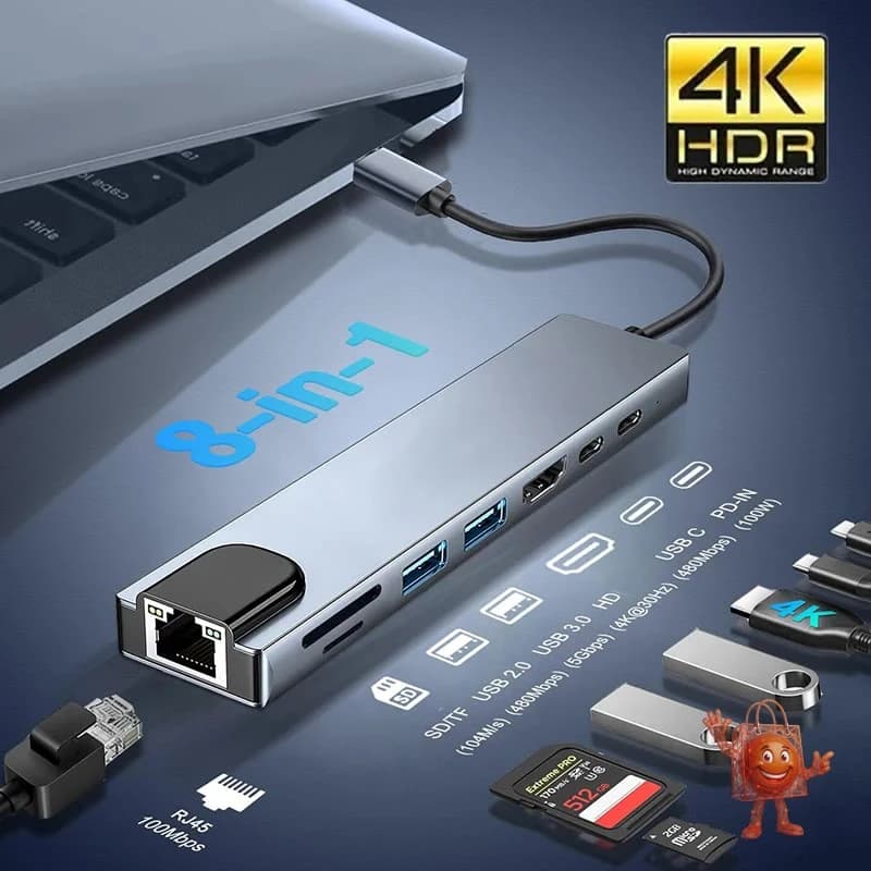 8-in-1 USB-C Hub Review: Does This $6 MacBook Dock Actually Work?