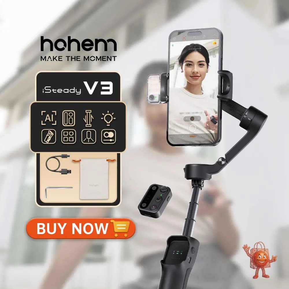 Hohem V3: El gimbal que cambio mi forma de crear contenido