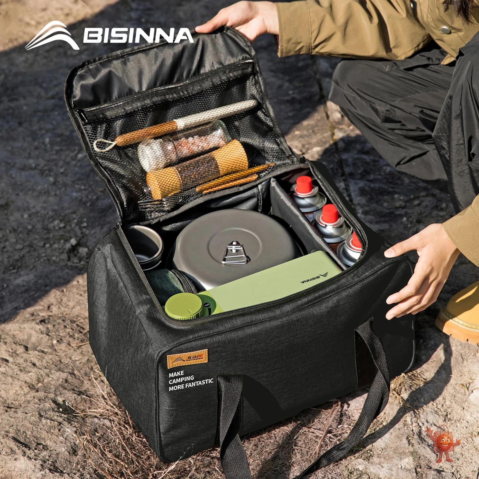 BISINNA 26L Camping Bag Review: Cheap Organizer Worth It?