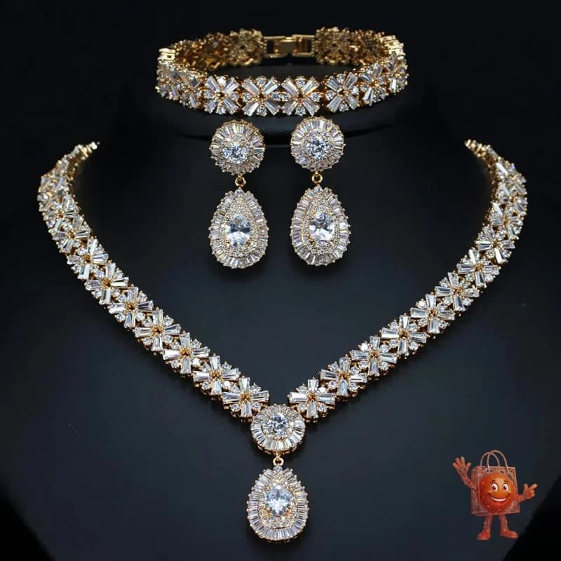 Set de joyería Dubai Gold con zirconias: ¿vale €34 realmente?