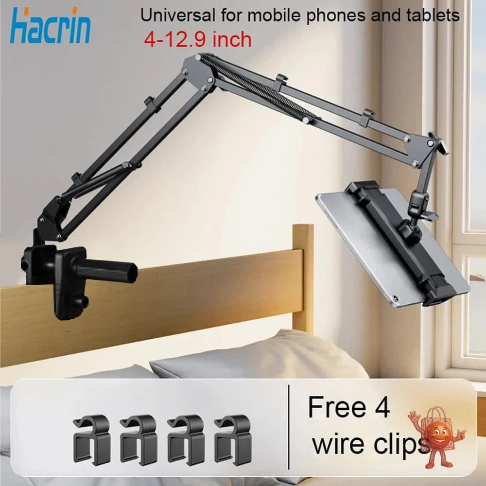 Long-Arm Tablet Bed Mount Review: Surprisingly Good at $18