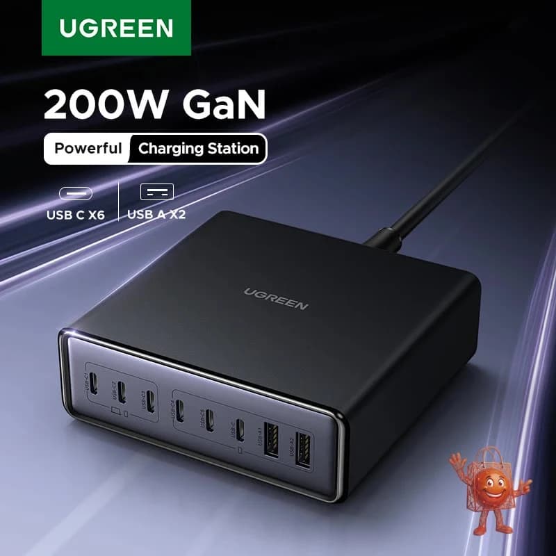 UGREEN 200W GaN: El cargador de escritorio que reemplaza todo