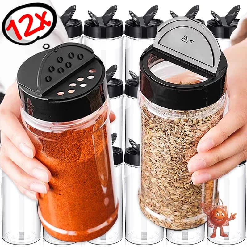 Clear Plastic Spice Jars for $1.82: Are They Actually Worth It?