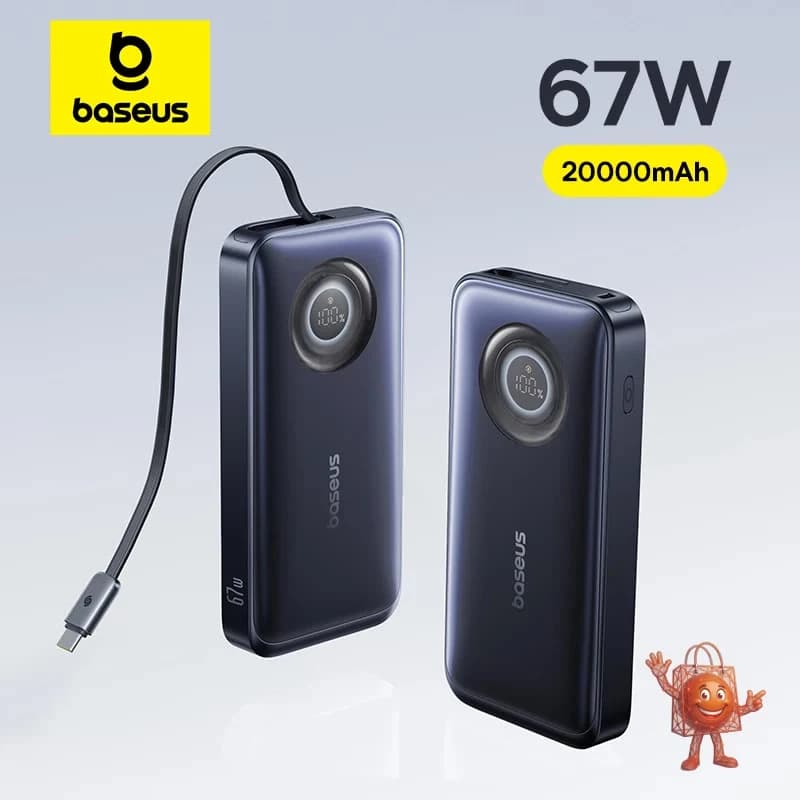 Baseus 67W 20000mAh Power Bank Review: Laptop Charging for $52?