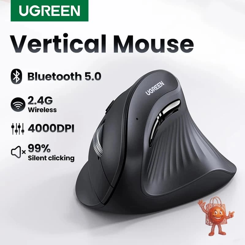 UGREEN Mouse Vertical Ergonómico: ¿Vale la pena a €14?