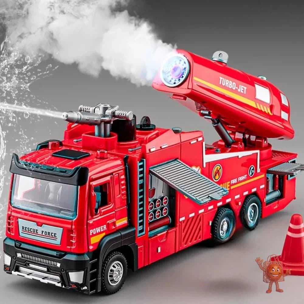 1:32 Fire Truck Toy That Actually Sprays Water - Worth It?