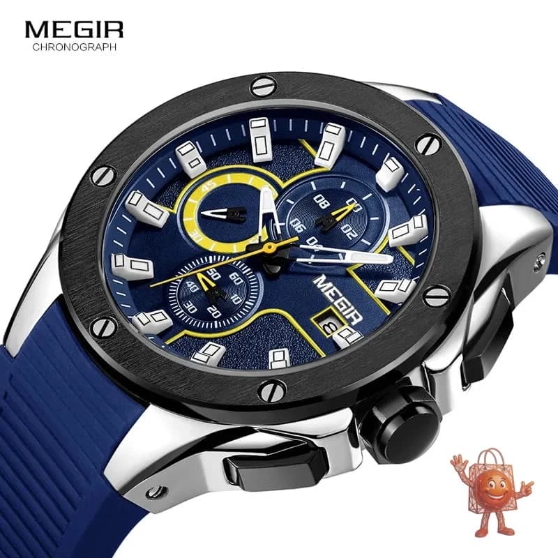 MEGIR 2053 Azul: ¿Vale la pena este reloj deportivo por menos de €19?