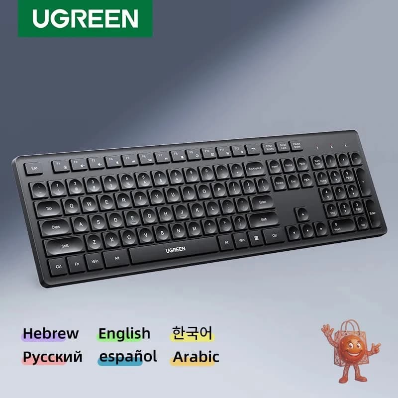 Ugreen Wireless Keyboard 104 Teclas: ¿Vale la Pena?