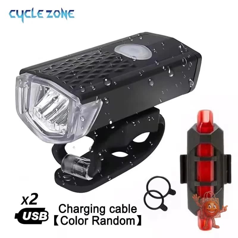 Set de luces para bici USB por menos de €2: ¿vale la pena?