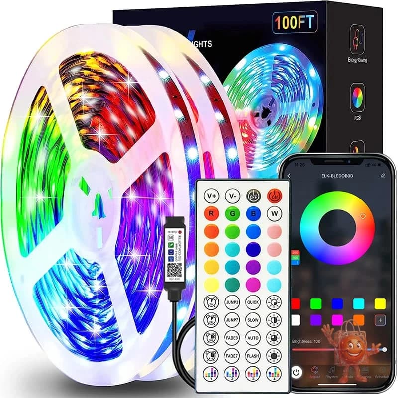 Tira LED RGB con app por menos de €3: ¿Vale la pena?