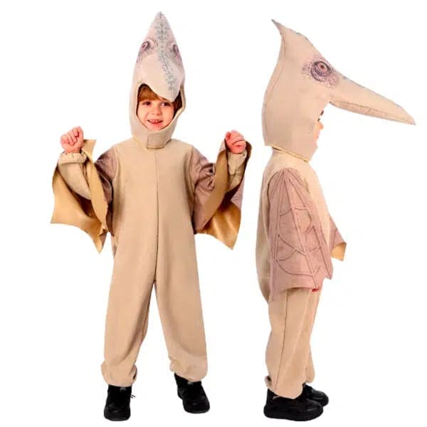 Disfraz de dinosaurio pterodáctilo para niños