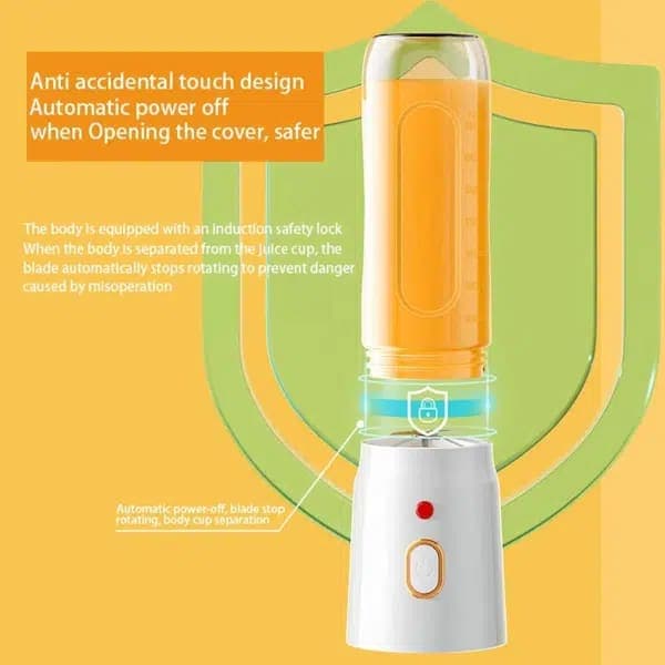 Portable 500ml USB Rechargeable Blender