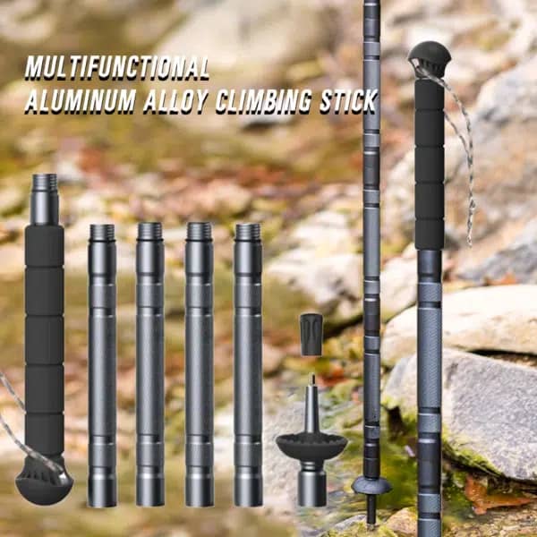 Lightweight Folding Aluminum Trekking Poles for Hiking