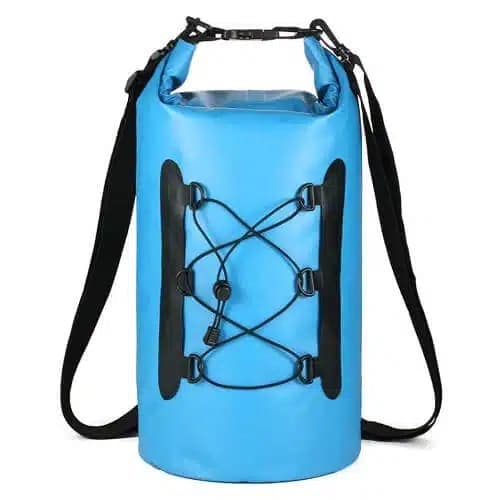 Bolsa impermeable PVC 15 litros con funda para teléfono