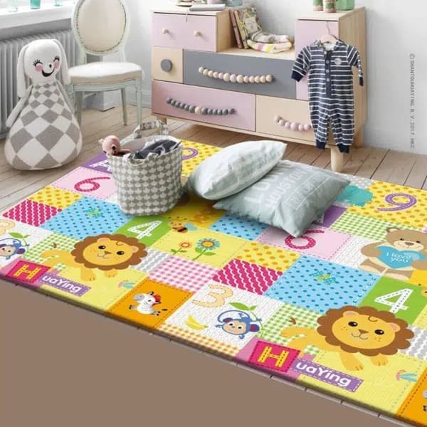 Folding baby play mat 180x100 cm