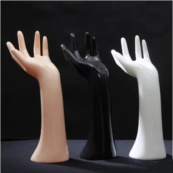 Plastic Hand Mannequin for Fashion Display