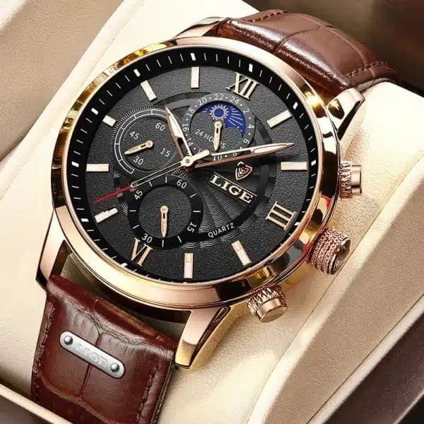 Reloj de lujo para hombre LIGE