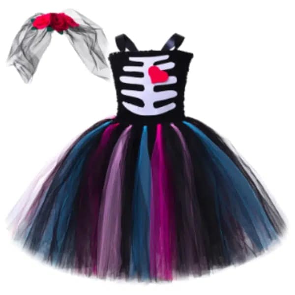 Zombie Bride Costume for Kids