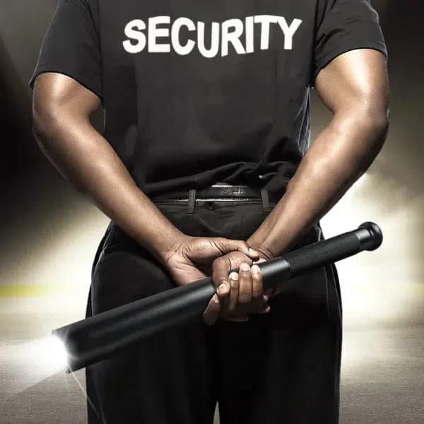 Baseball Bat with High-Pressure LED Flashlight for Self-Defense