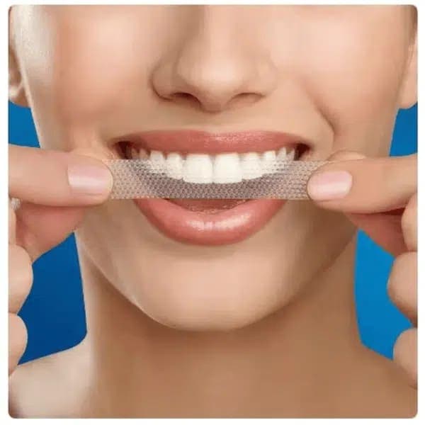 Tiras Crest para blanquear dientes