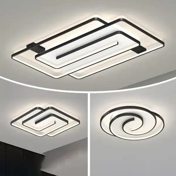 Lámpara de techo LED diseñada