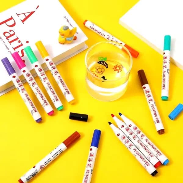 Magic Color Set with Brushes β 8/12 Colors