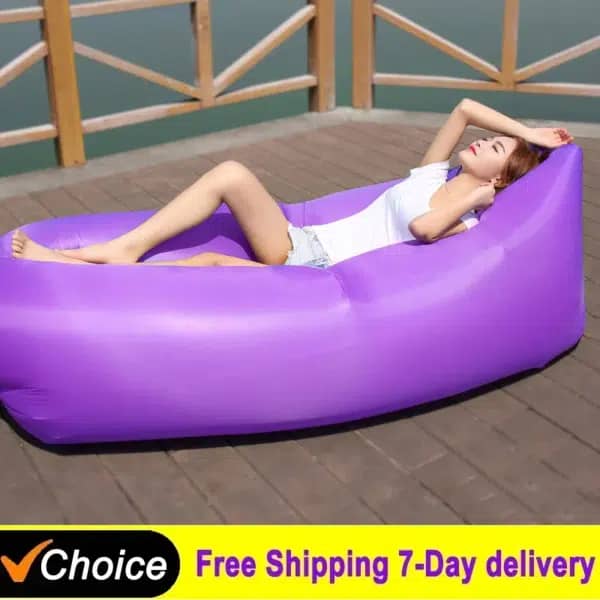 Portable Inflatable Sofa for Camping