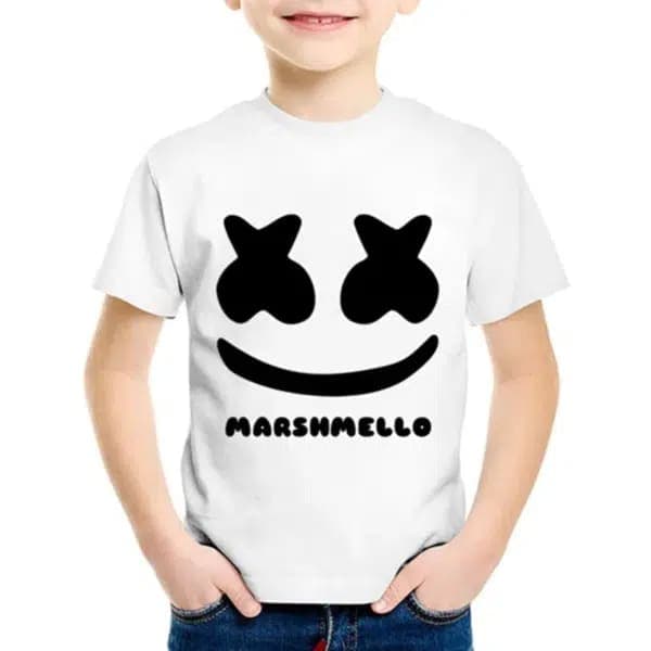 Camiseta de manga corta para niños