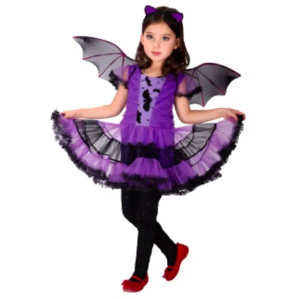 Disfraz de princesa vampiro para niñas – en color púrpura