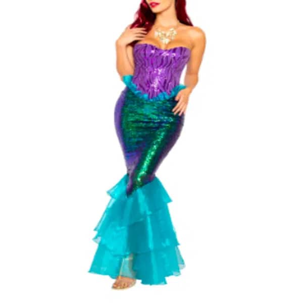 Disfraz sexy de sirena para mujeres