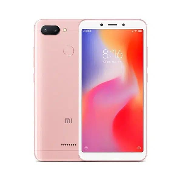 Teléfono móvil Xiaomi Redmi 6 con pantalla de 5.45 pulgadas