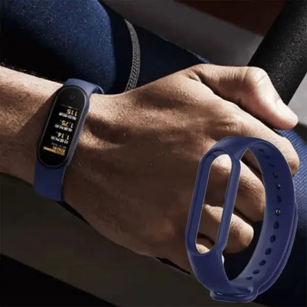 Correa de silicona para pulsera de fitness Xiaomi Mi Band 4 – Compatible también con Mi Band 5, 6, 7