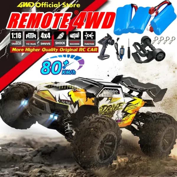 High-Speed 4WD Remote Control Car