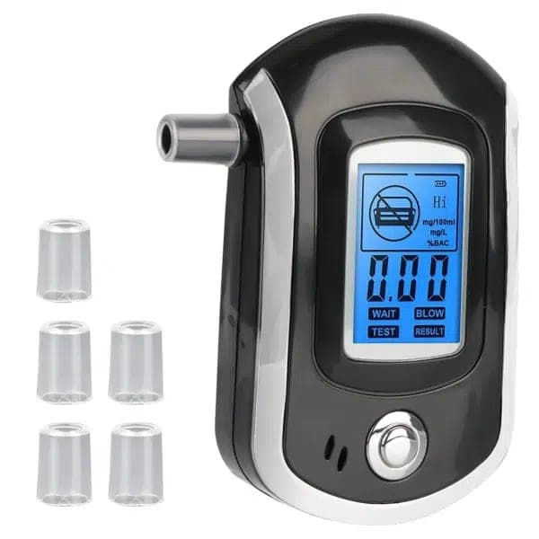 Digital Handheld Alcohol Tester with LCD Display