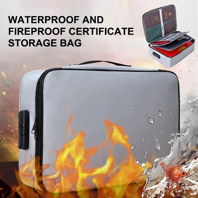 Tested: Fireproof Document Bag with Password Lock - Worth It?