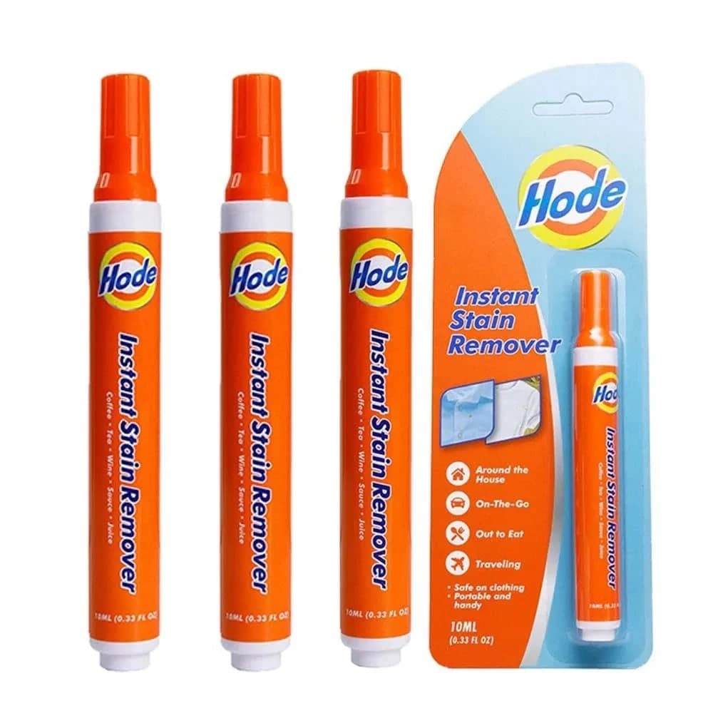 Este lapicero quita manchas al instante y cabe en tu bolsillo